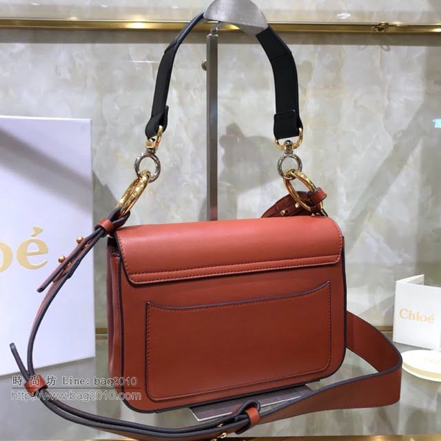 Chloe女包 克洛伊經典C形飾扣寬肩帶包包 Chole手提肩背斜挎包  jjh1375
